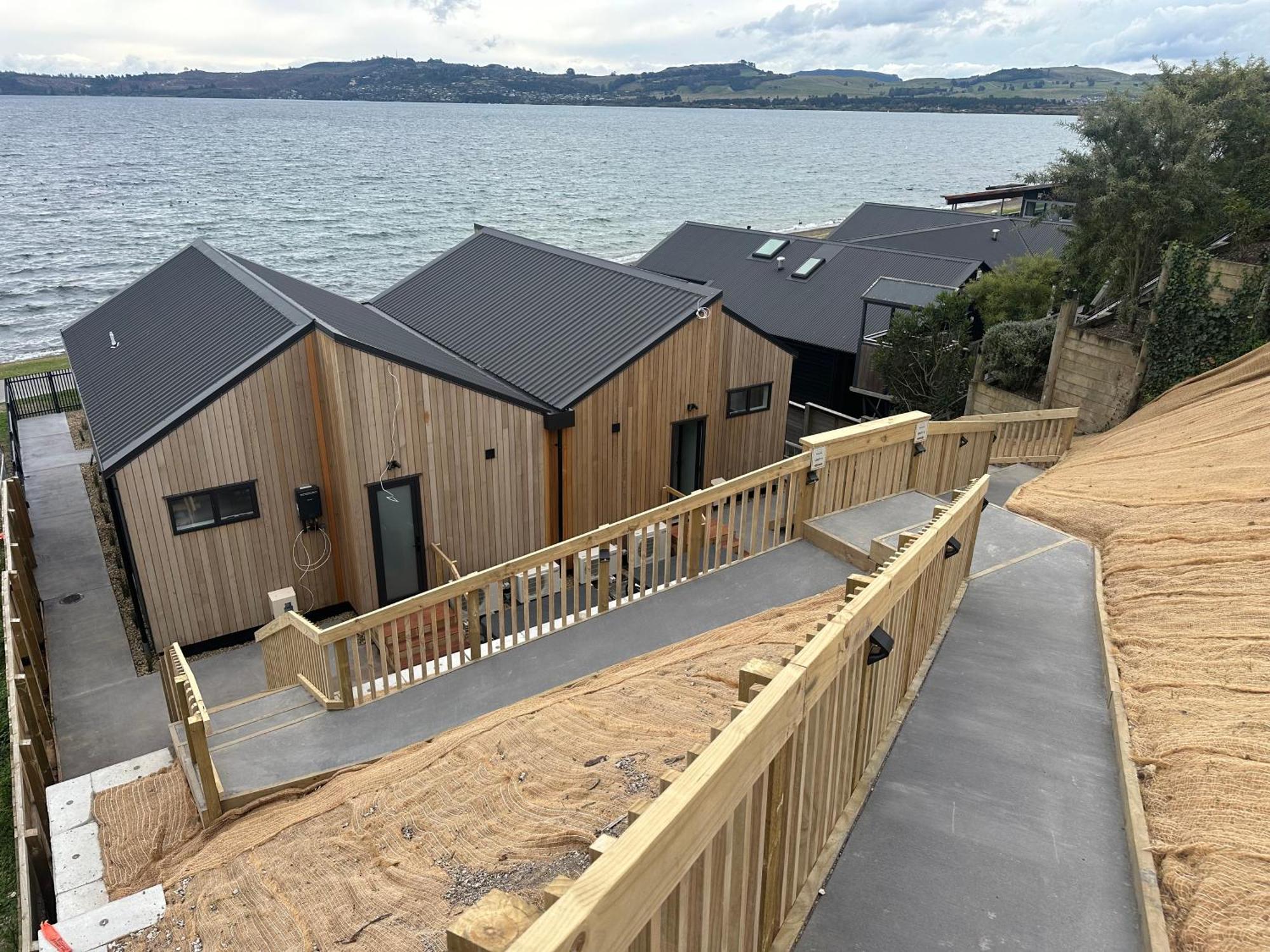 Brand New Lake Front Homes Spa Pool Taupo Dış mekan fotoğraf